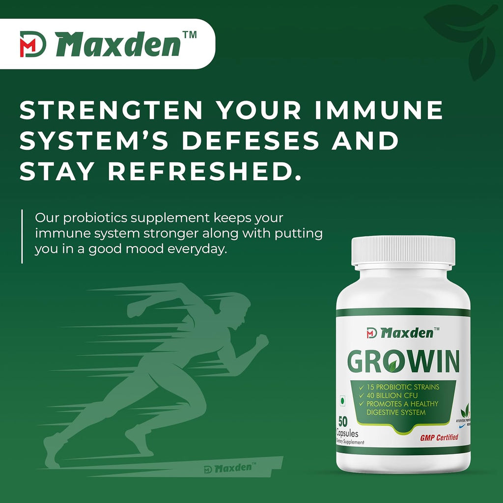 Maxden Growin Weight Gainer 50 Capsules