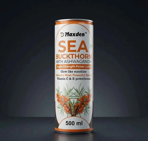 Maxden Sea Buckthorn with Ashwagandh strength power juice 500ml can